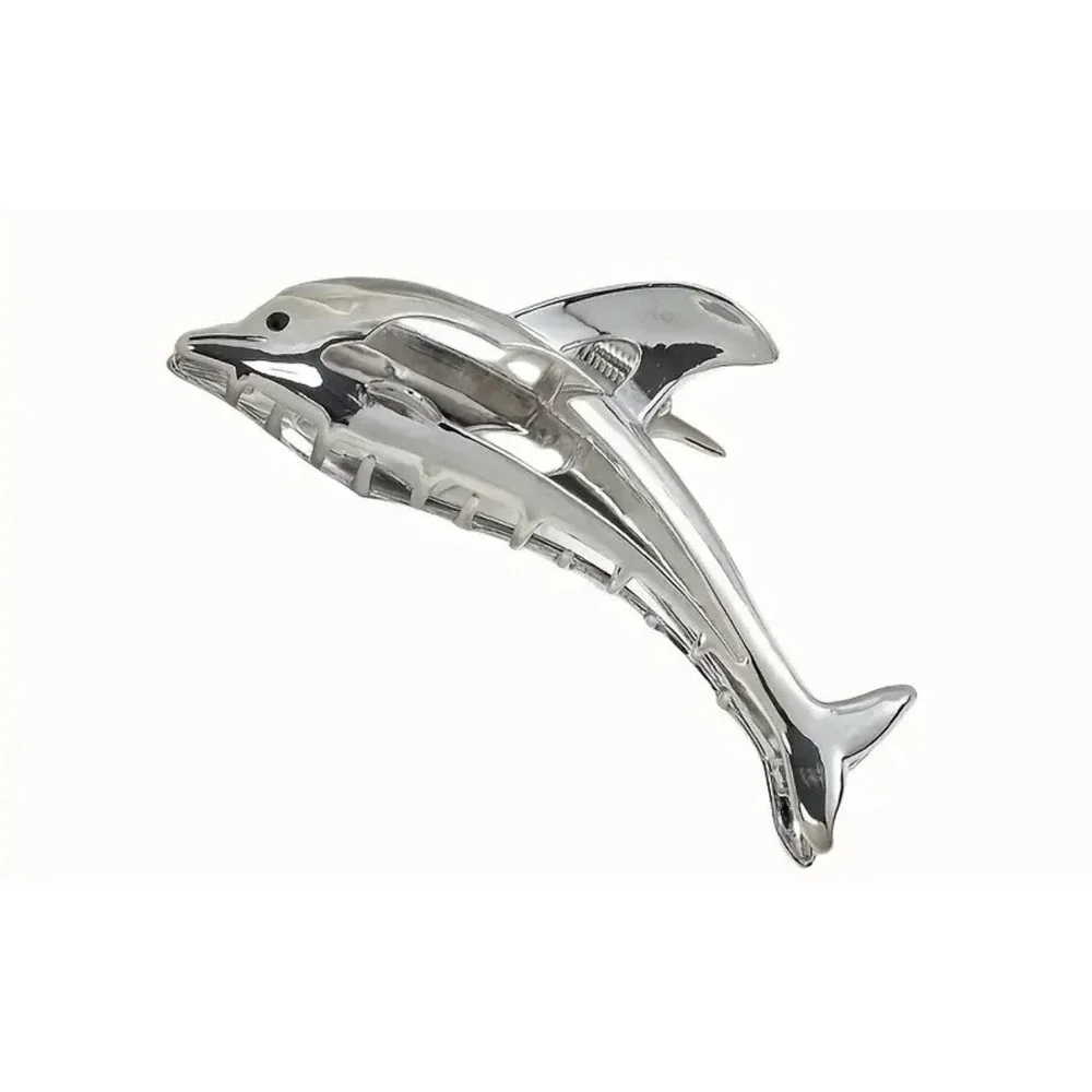 Ocean Animal‎ Dolphin Hair Clip Women Large Clip Hair Claw NEW